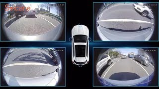 Universal 360 Degree Panoramic Camera Car Parking Assistant System with 4 180 Degree Camera [upl. by Christis690]