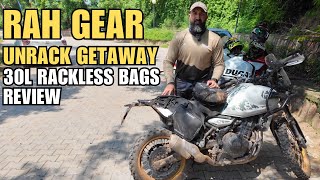 Rah Gear Unrack Getaway 30L Rackless Bags Review Simple Efficient PocketFriendly [upl. by Rubens]