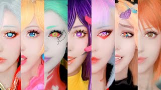 ☆ Review Which Contact Lenses for cosplay PART 11 ☆ [upl. by Vanya]