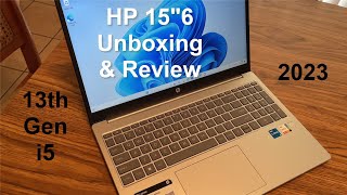 HP Laptop 15 Review and Unboxing 2023 [upl. by Arutak]