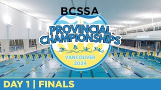 BCSSA Provincial Championships  Vancouver 2024 🏊 DAY 1  Finals August 16 2024 [upl. by Darees863]