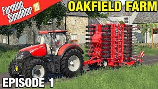 NEW BEGINNINGS Farming Simulator 19 Timelapse  Oakfield Farm FS19 Episode 1 [upl. by Kcirdehs]