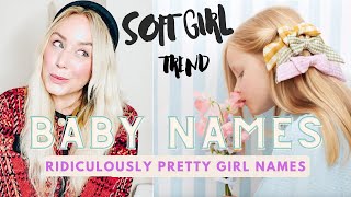 20 Girl Names That Are Ridiculously Pretty  quotSOFT GIRL AESTHETICquot BABY NAMES  SJ STRUM [upl. by Joub]