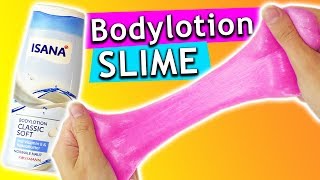 DIY BODYLOTION Slime  Slime mit tollem DUFT selber machen  einfach und schnell  DIY für Kinder [upl. by Steiner352]