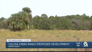 Proposed Calusa Creek Ranch development sparks debate in Martin County [upl. by Cavil90]