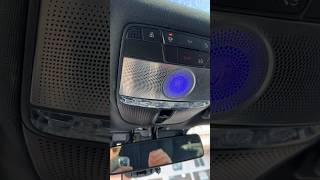 mercedes w213 burmester speaker ambient light glasses key car youtubeshorts burmester youtube [upl. by Mihar852]