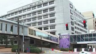 Atlanta opens homeless shelter at former hospital begins clearing homeless encampments [upl. by Einnahc705]