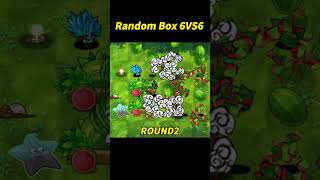 PVZ 1 Fusion Challenge 6 Plant Boxes vs 6 Zombie Boxespvz plantsvszombies pvzchallenge [upl. by Ydal335]