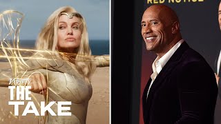 Dwayne Johnson Bans Use of Real Guns on Set Marvel’s ‘Eternals’ Divided By Critics  The Take [upl. by Akyre]