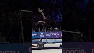 Kaylia Nemour Uneven Bars  2nd  2023 World Championships Event Final [upl. by Garges]