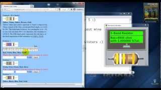 Resistor Color code calculator [upl. by Ateloiv180]