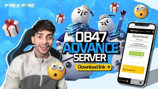 OB47 ADVANCE SERVER DOWNLOAD LINK 🇮🇳 Garena Free Fire [upl. by Ulrika]