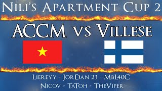 NAC2Qualifier  ACCM vs Villese [upl. by Nybbor]