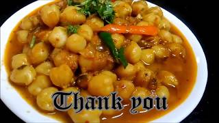 Chana masala recipe │ Chickpeas  Taj Kitchen [upl. by Yenor]