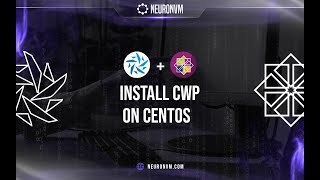 How to Install CWP On CentOS [upl. by Akenna934]