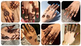 Simple amp Easy Finger Mehndi Designs  Beautiful Mehndi Patterns FingerMehndi [upl. by Cull352]