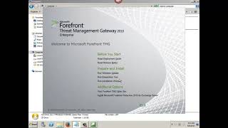 TMG Installation and Configuration  ISA SERVER  SERVER INSTALLATION  SERVER CLIENT SETTING Part 1 [upl. by Lamej]