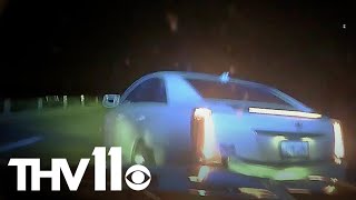 Arkansas trooper retires after PIT maneuver on wrong car [upl. by Einnel]