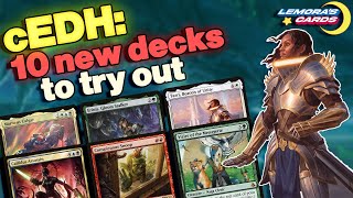 10 Powerful New cEDH Decks to Try [upl. by Saphra]