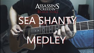 Sea Shanty Medley Assassins Creed IV Black Flag  Anton Betita [upl. by Niledam]