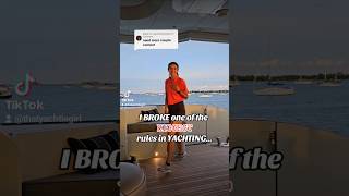 yachtie yacht thatyachtiegirl stewardess deckhand content dating couple [upl. by Erving]