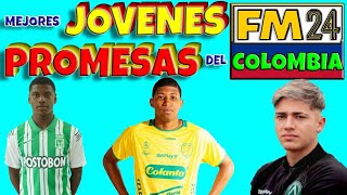 Jovenes Promesas Colombianas En El Football Manager 24 [upl. by Rambow]