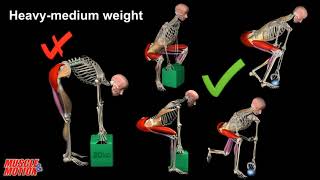 How To Lift Heavy Weight Safely [upl. by Ahnavas]