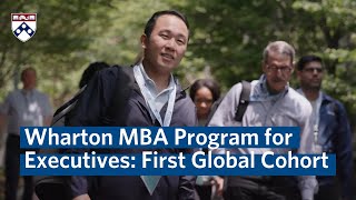 Meet the Wharton MBA Program for Executives First Global Cohort [upl. by Bara]