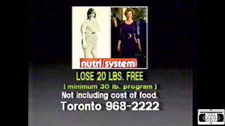 NutriSystem Commercial  1990 [upl. by Aikit821]