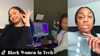 Advice From Black Women In TECH  Black Girl TikTok [upl. by Oigroeg]