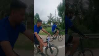 decathlon cycle groupride 💯 mtb roadbike goprocycling gopro minivlog youtubeshorts explore [upl. by Llovera]