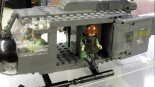 Brickmanias UH1 Lego Huey Kit Modifications [upl. by Ephrayim]