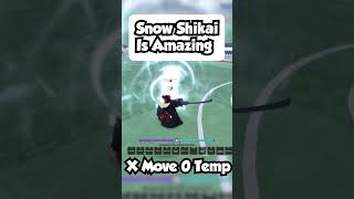 Snow Shikai Might Be Top 1 roblox bleachbankai typesoul typesoulroblox [upl. by Aseek]