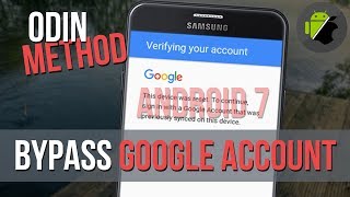 ODIN Method Bypass FRP Google account Samsung J7 Prime Android 7 [upl. by Thanh]