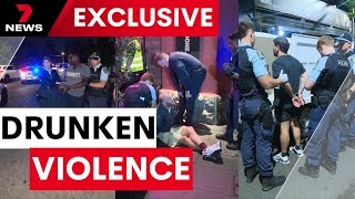 Police has launched a blitz on alcohol related violence in Sydney  7NEWS [upl. by Enamrej]