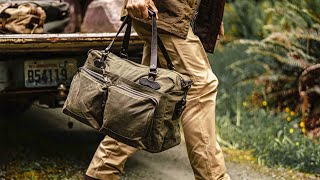 Filson 24 Hour Briefcase Review Toughness meets Style in Otter Green 2023 [upl. by Koziarz]