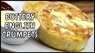 Buttery English Crumpets [upl. by Godfry]