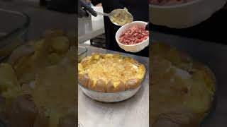 🧀 Baked brie potato casserole Shorts [upl. by Lorens]