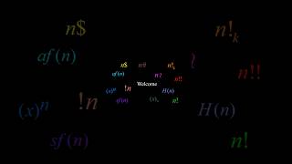 How many types of factorials are there maths mathematics shorts education [upl. by Courtenay]