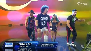 Carlito Entrance  WWE SmackDown January 26 2024 [upl. by Eivets799]