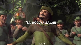 Robin Hood y los Mosqueteros  Shrek Escena Letra Subtitulada [upl. by Melina106]