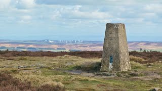 Ilkley Moor West Yorkshire  7 April 2023 [upl. by Aihsemat]