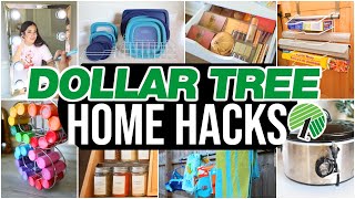 DOLLAR TREE HOME HACKS Youll Wish You Knew Sooner Organization Storage Ideas and decor [upl. by Mozza107]