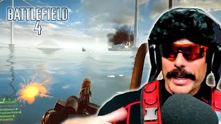 DrDisrespect Tries Battlefield 4 and Likes It More Than Warzone [upl. by Ttimme15]