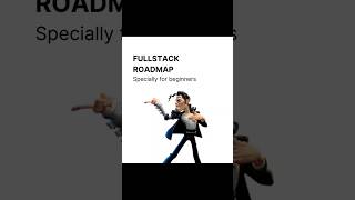 Full stack Roadmap trending shortviral programming fullstack beginners [upl. by Aleel]