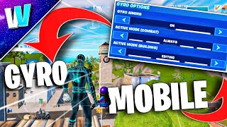 NEW Gyro Settings in Fortnite MOBILE  Update REVIEW [upl. by Suiradal]