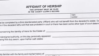 Affidavit of Heirship vs Probate  Legal Advice [upl. by Hsetim]