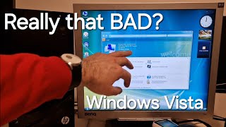 Was Windows VISTA really that BAD In hindsight [upl. by Mareld]