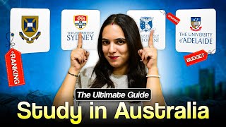 🔥 Study in Australia for International Students 2024  Universities Ranking Budget Fee Structure [upl. by Ayalahs]