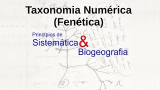 Taxonomia Numérica Fenética [upl. by Latonia451]